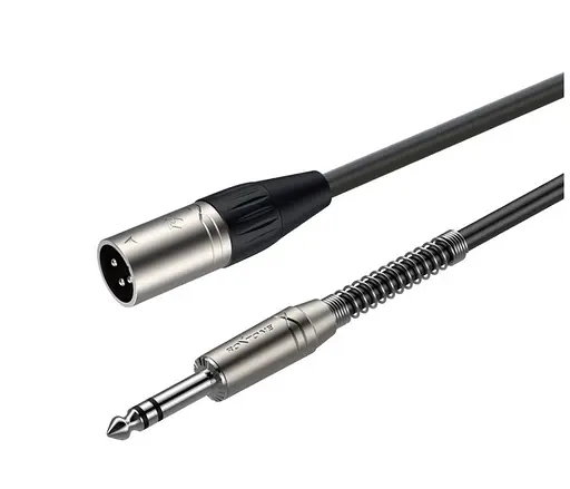 Балансний аудіо кабель Jack 6.3 Stereo - XLR Male Roxtone SMX-J260-L1 1 м