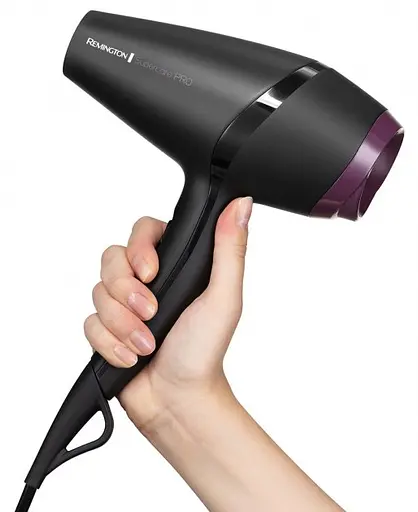 Фен Remington Supercare PRO 2100 AC motor, 2100Вт, 3 режими, іоніз-я, хол. обдув, чорний - фото 6