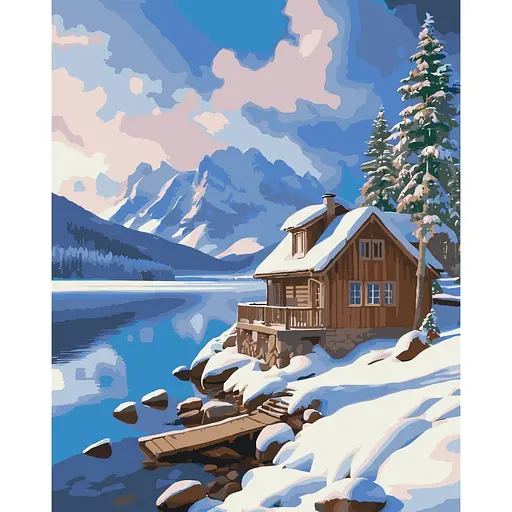 Картина за номерами "Зимовий спокій" Art Craft 11058-AC 40х50 см - фото 1