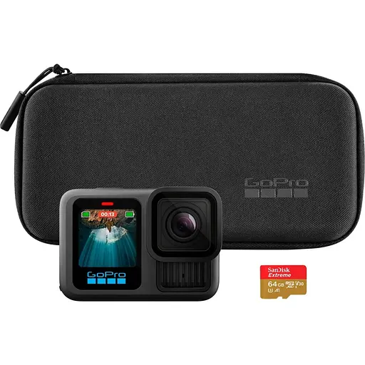 Екшн-камера GoPro HERO 13 Black + Enduro + 64GB SD Card + Box (CHDSB-131-RT) [129113]