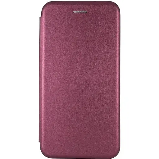 Чохол-книжка Classy для Xiaomi Redmi 9 шкіряний бордовий - фото 1