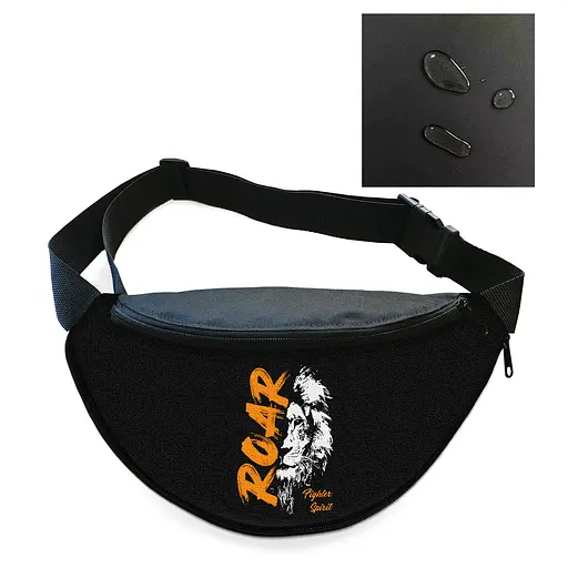 Сумка-бананка мужская/женская спортивная 32×16 см с расширителем поясная сумка или сумка через плечо (3740)