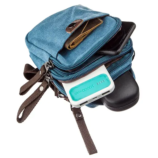 Чоловіча барсетка Vintage 17х13х6 см acs0016106 - фото 4