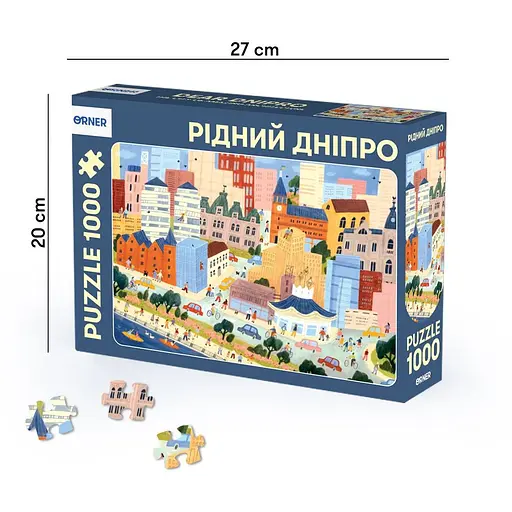 Пазл Orner Рідний Дніпро - фото 4