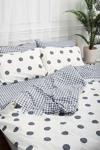 Комплект постільної білизни Moon&Star двоспальний 175х210 см наволочки 2х70х70 см Riccarda Ranforce Elite - фото 3
