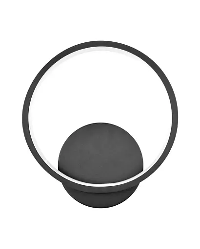 Бра, настінний світильник Goldlux 328441 Roman LED 1x11.5W 4000K 700Lm IP20 Чорний - фото 1