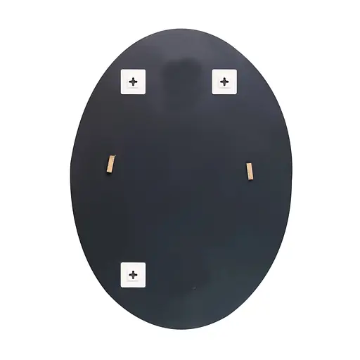 Дзеркало Lidz Latwa 140.07.11 (1) 650x800 настінне овальне з декором LD78LA6580 - фото 4