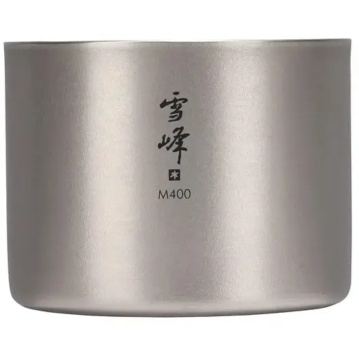 Кружка Snow Peak TW-126 Ti-Double M400 Stacking Mug 400 мл - фото 2