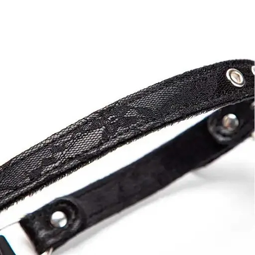 Кляп-шарик для ролевых BDSM игр 'Роза' Черный K000744 - фото 3