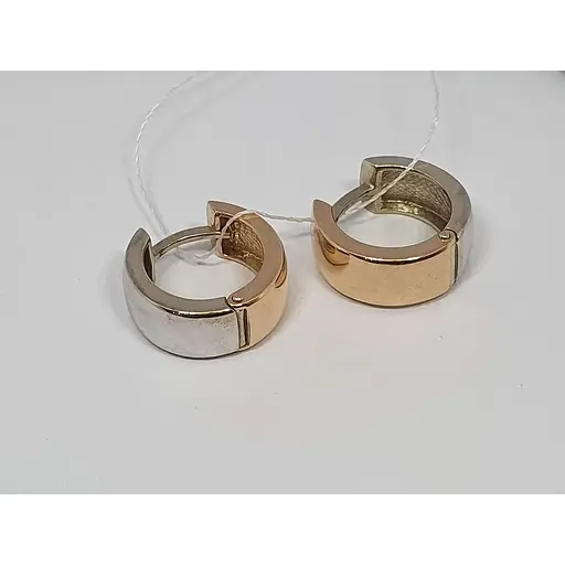 Золоті двосторонні сережки Імперія золота. СБ946КИ - фото 4