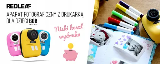 Дитяча камера Redleaf BOB з принтером, синій - фото 4