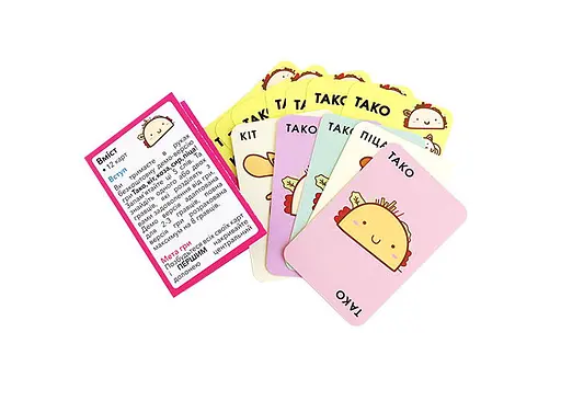 Настольная игра Feelindigo Тако Кот Коза Сыр Пицца (Taco Cat Goat Cheese Pizza) (FI20032) - фото 3