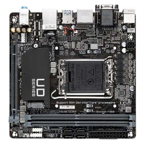 Материнська плата Gigabyte H610I DDR4 LGA 1700 (H610I DDR4) - фото 2
