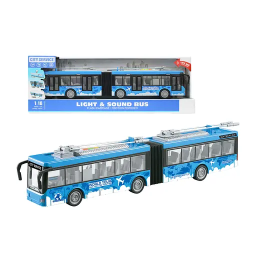 Троллейбус, красный, свет, звук, инерция - фото 3