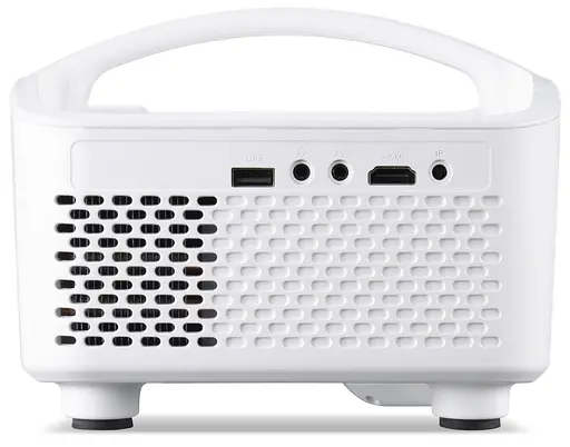 Проєктор Acer AOpen QF13s FHD 350 lm LED 1.37 Wi-Fi сірий Whale TV - фото 9