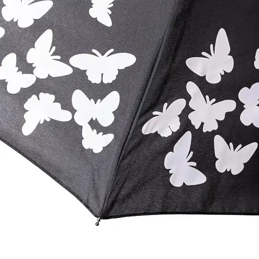 Зонт Yiwu HP-23-2B полуавтомат складной 97 см черный - фото 10