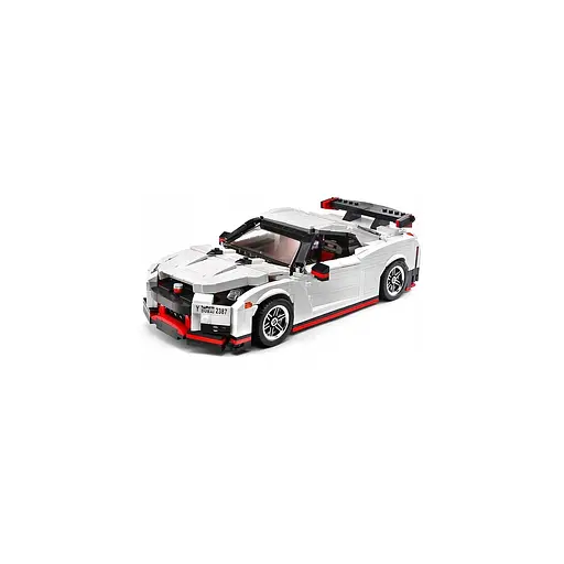 Конструктор дитячий спортивний автомобіль 1034 шт білий - фото 2