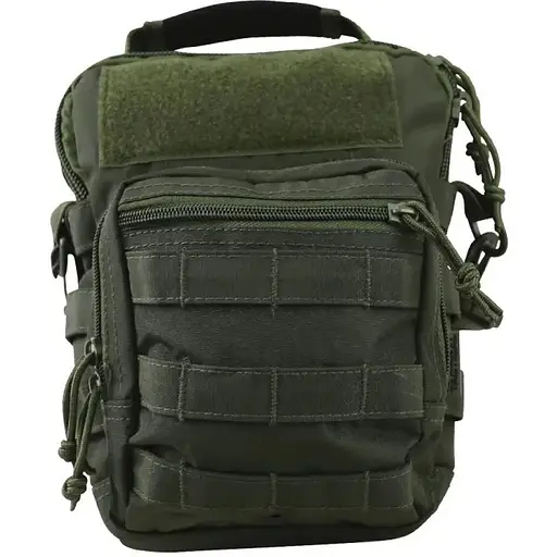 Сумка на плечо Kombat UK Hex-Stop Explorer Shoulder Bag Оливка (KB-HSESB-OLGR) - фото 2