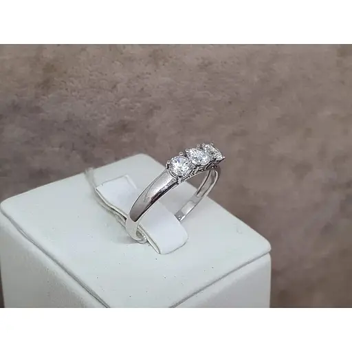 Серебряное кольцо Агни ОМЕГА с фианитами. 1316/1Р-CZ - фото 4