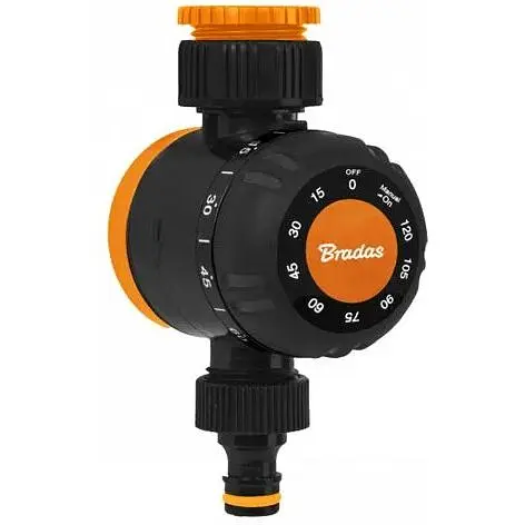 Механічний таймер поливу Bradas BLACK LINE ECO-3131 - фото 1