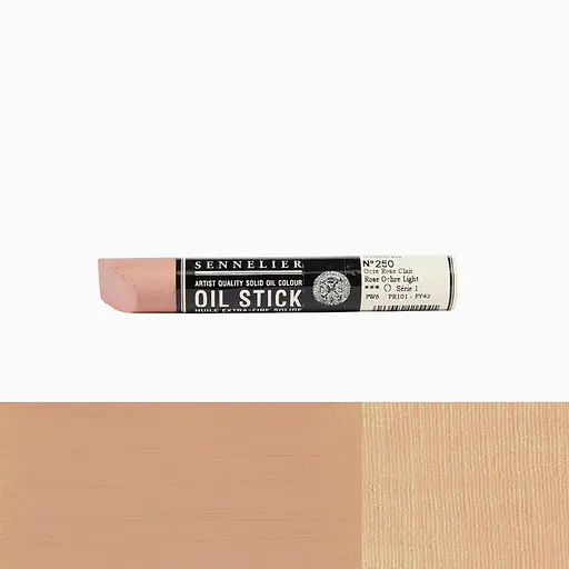 Фарба олійна у формі пастелі Sennelier Oil Stick, 38 мл, S1, Трояндова охра світла (Rose Ochre Light) - фото 2