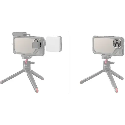 Кріплення для об'єктива на клітку SmallRig з різьбою 17мм для iPhone 15 Pro Max / 15 Pro (4394) [111909] - фото 5