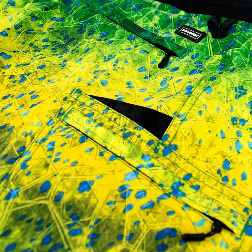 Шорты Pelagic Blue Water Fishing Shorts 30 Green Dorado - фото 7