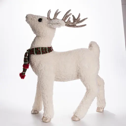 Новорічна фігура Олень іграшка під ялинку 40×13×48 см Yiwu CR-4-1 - фото 5