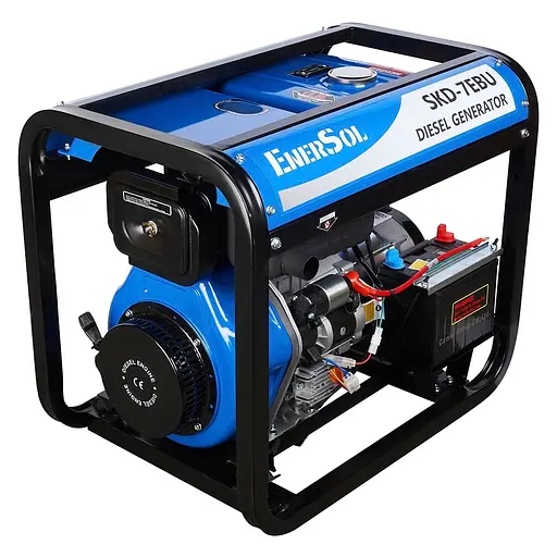 Генератор дизельний 6 кВт EnerSol SKD-7EBU (41-00481) - фото 5