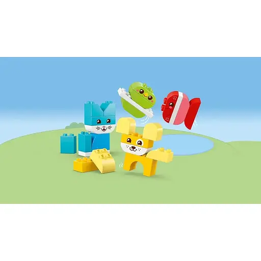 Конструктор LEGO DUPLO My First Чарівні творчі домашні улюбленці 3 в 1, 24 деталі (10477) - фото 3