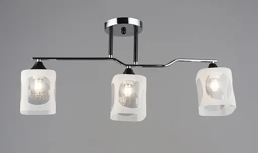 Люстра B K2284/3 CH+BK, хром