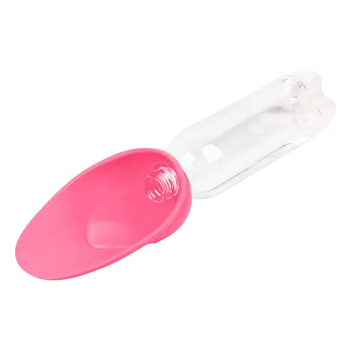 Поилка-насадка на бутылку Waudog Silicone 165х90 мм розовый - фото 5