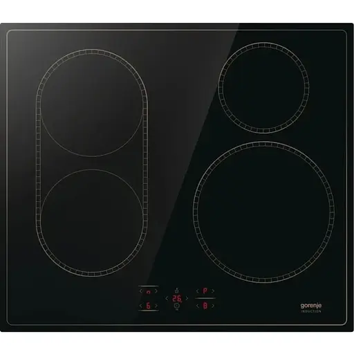 Варильна поверхня Gorenje індукційна, 60см, PowerBoost, TouchControl, поєднання конфорок, чорний - фото 1