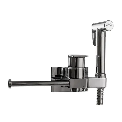 Набір гігієнічного душа прихованого монтажу Globus Lux GLN-4-106MIX, Хром - фото 1