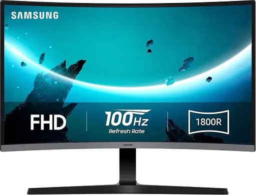 Монітор 27" Samsung LS27D390GAIXCI Curved FHD VA 100Hz (LS27D390GAIXUA) - фото 1