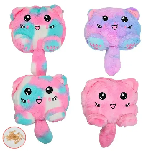 Сумочка м’яка Котик, 20x17 см, ланцюжок (В асортименті) - фото 5