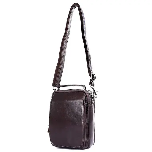 Маленькая мужская сумочка John McDee 16х22х6 см sum0028365 - фото 5