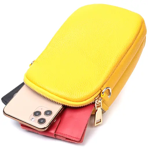 Сумка для женщин Vintage из мягкой натуральной кожи 13.5х18х6 см sum0028992 - фото 7