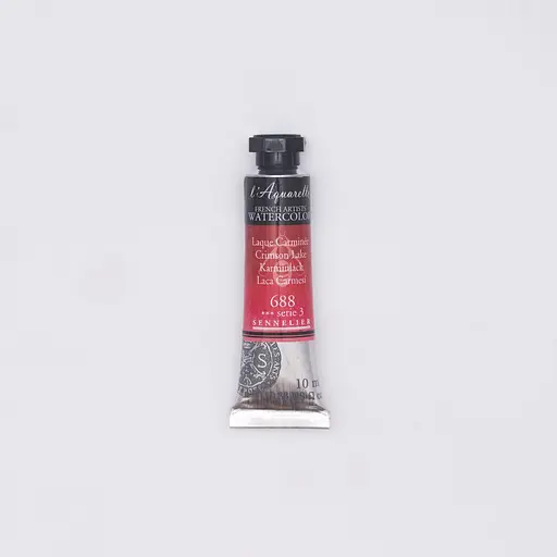 Акварельна фарба Sennelier L'Aquarelle, 10 мл, S3, Малиновий лак (Crimson Lake)