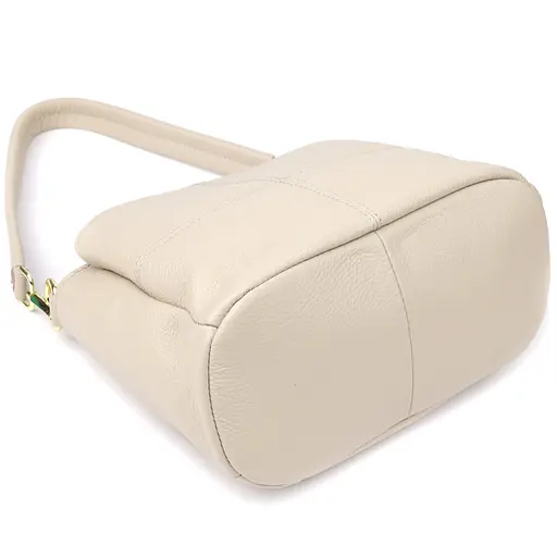 Женская кожаная сумка Vintage с тремя секциями 22.5х16.5х11.5 см sum0027556 - фото 6