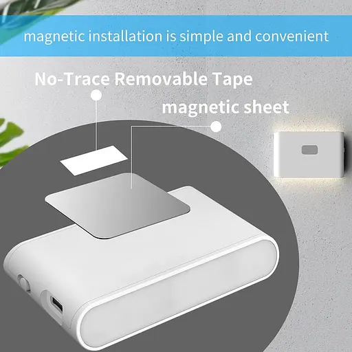 Нічник з датчиком руху iSTYLE теплий білий - фото 7