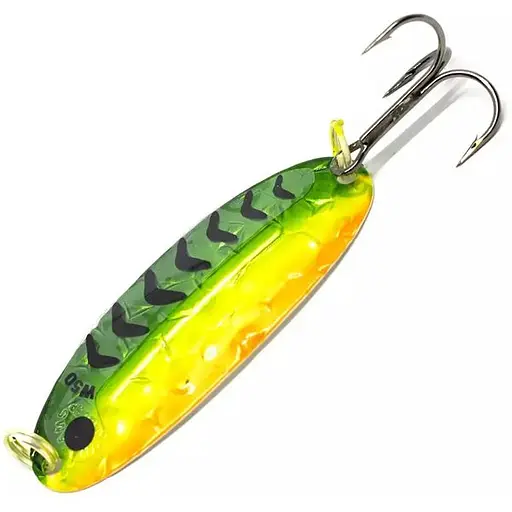 Блешня Williams Wabler UV 14.17 g Rarely Ribbed geen/Yellow (1102-W50PRC-PERCH)