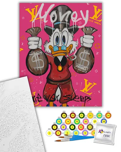 Набор для росписи ArtCraft McDuck 40 x 50 см (11561-AC) - фото 2