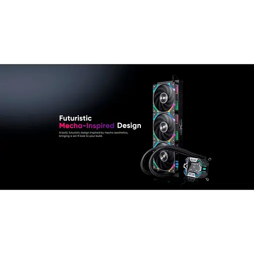 Система водяного охлаждения 1stPlayer X-360 Black (X-360-BK) [143321] - фото 4