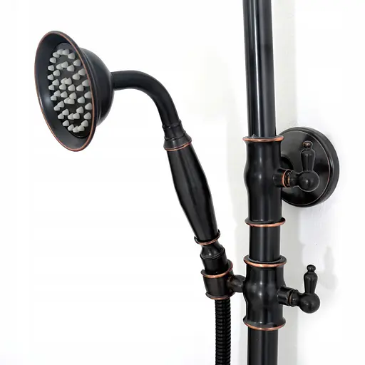 Душова система Rea Vintage чорний REA-P2367, Чорний - фото 6