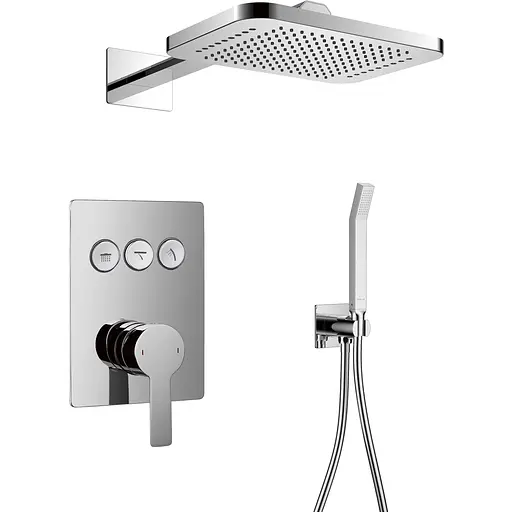 Душова система Imprese Smart Click ZMK101901246, Хром - фото 1