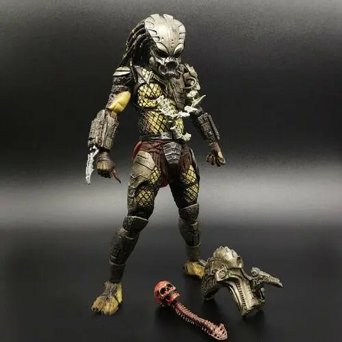 Фигурка Neca Хищник Охотник из джунглей Predator Jungle Hunter Masked Prototype 18см BL A P408 - фото 3