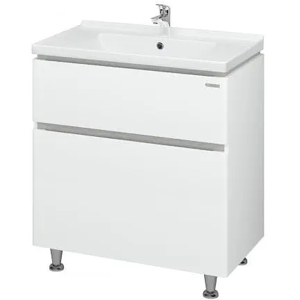 Тумба підлогова Sanwerk Амата 80 Білий з умивальником Idea (MV0000895) Білий - фото 1