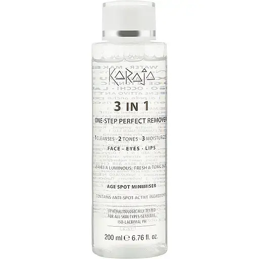 Мицеллярная вода Karaja One-Step Perfect Remover 3 в 1 200 мл - фото 1