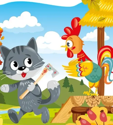 Українські казочки. Котик і півник - фото 4